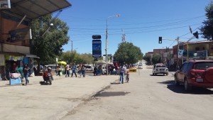 On the way to the border in Villazon