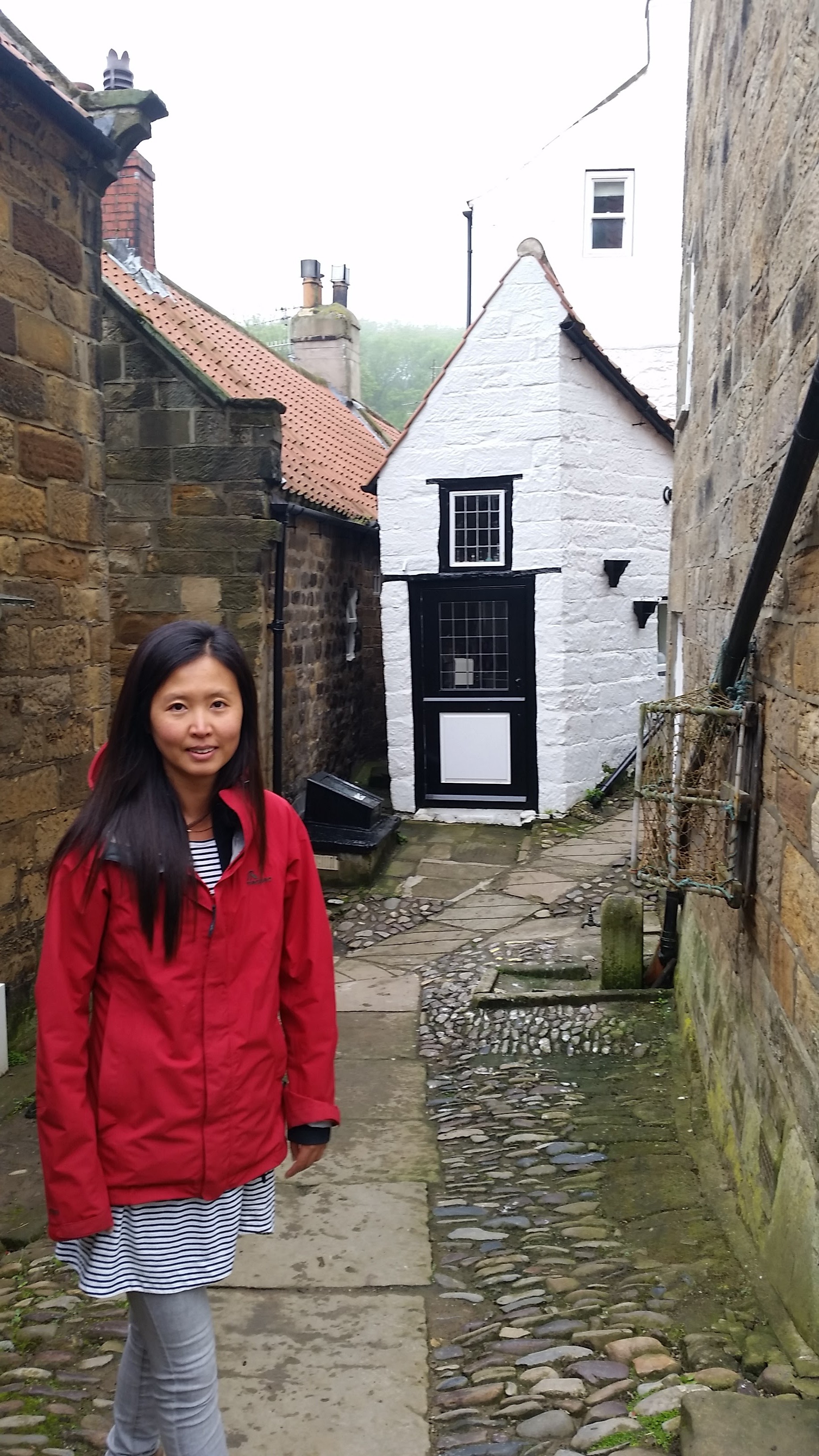 Small seaside cottages, very cute English cottages by the east coast